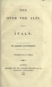 Tapa de Tour over the Alps and in Italy