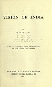 Tapa de A vision of India