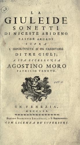 Tapa de La Giuleide