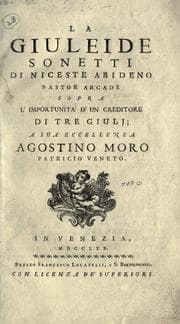 Tapa de La Giuleide