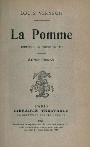 Tapa de La pomme