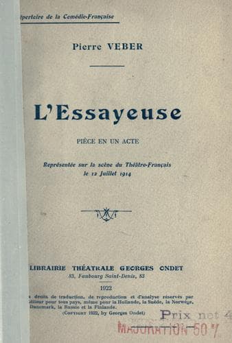 Tapa de L' essayeuse