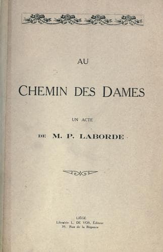 Tapa de Au Chemin des Dames