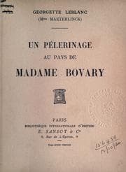 Tapa de Un pélerinage au pays de Madame Bovary