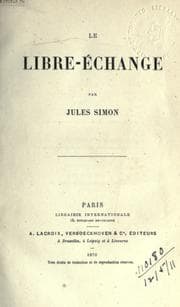 Tapa de Le libre-échange
