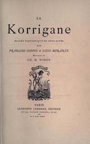 Tapa de La Korrigane, ballet fantastique en deux actes