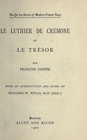 Tapa de Le luthier de Crémone et Le trésor
