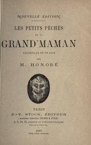 Tapa de Les petits péches de la grand'maman