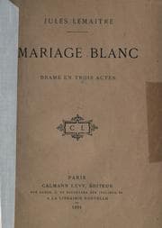 Tapa de Mariage blanc