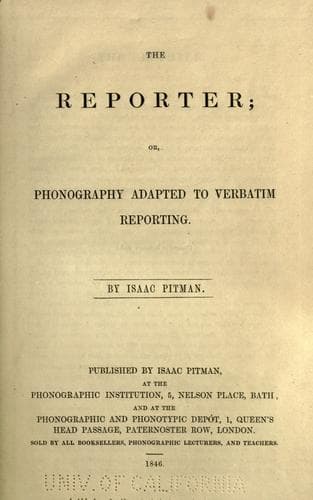 Tapa de The reporter