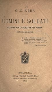 Tapa de Uomini e soldati