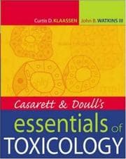Tapa de Casarett and Doull's essentials of toxicology