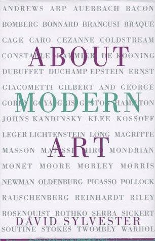 Tapa de About Modern Art