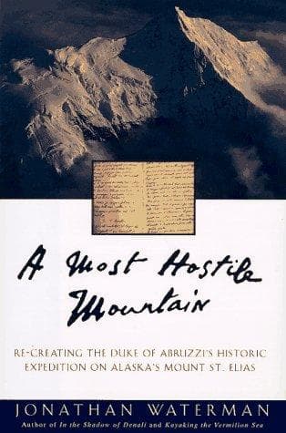 Tapa de A most hostile mountain