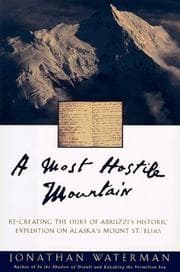 Tapa de A most hostile mountain