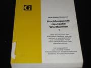 Tapa de Hochfrequente deutsche Wortformen