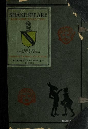 Tapa de Shakespeare rare print collection