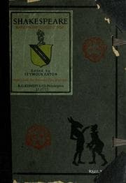 Tapa de Shakespeare rare print collection