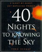 Tapa de 40 nights to knowing the sky