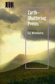 Tapa de Earth-shattering poems