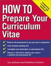 Tapa de How to prepare your curriculum vitae