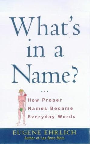 Tapa de What's in a name?