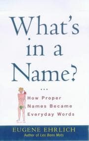 Tapa de What's in a name?