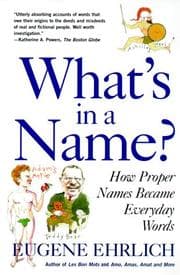 Tapa de What's in a Name?