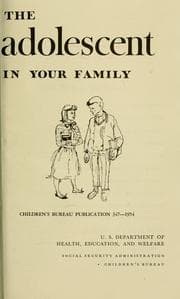 Tapa de The adolescent in your family