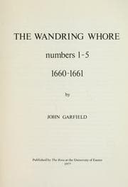 Tapa de The wandring whore, numbers 1-5, 1660-1661
