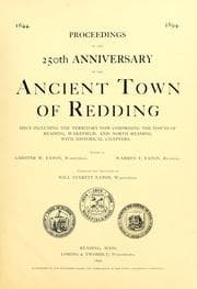 Tapa de Proceedings of the 250th anniversary of the ancient town of Redding, once including the territory now comprising the towns of Reading, Wakefield, and North Reading