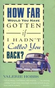 Tapa de How far would you have gotten if I hadn't called you back?