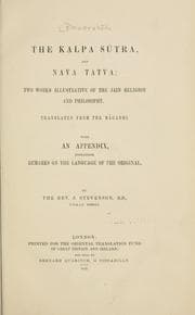 Tapa de The Kalpa sutra, and Nava tatva: two works illustrative of the Jain religion and philosophy