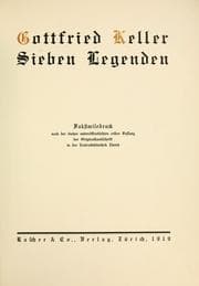 Tapa de Sieben Legenden