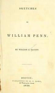 Tapa de Sketches of William Penn