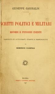 Tapa de Scritti politici e militari