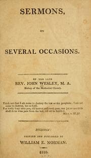 Tapa de Sermons on several occasions