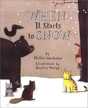 Tapa de When It Starts to Snow (An Owlet Book)
