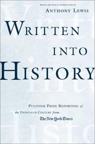 Tapa de Written into History