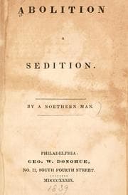 Tapa de Abolition a sedition