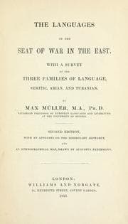Tapa de The languages of the seat of war in the east