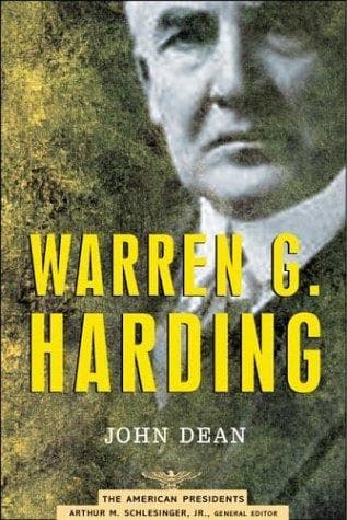 Tapa de Warren G. Harding