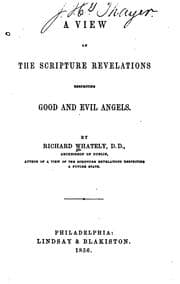 Tapa de A View Of The Scripture Revelations Respecting Good And Evil Angels