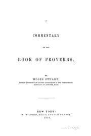 Tapa de A commentary on the book of Proverbs