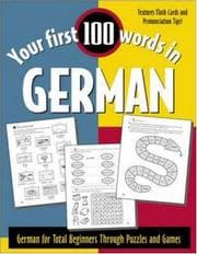 Tapa de Your first 100 words in German