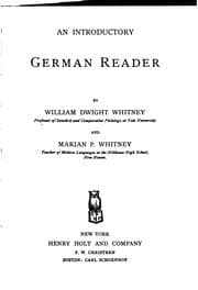 Tapa de An introductory German reader