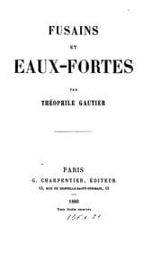 Tapa de Fusains et eaux-fortes