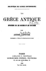 Tapa de La Grèce antique