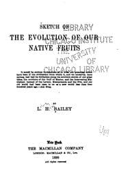 Tapa de Sketch of the evolution of our native fruits