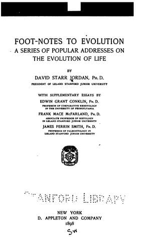 Tapa de Footnotes to evolution